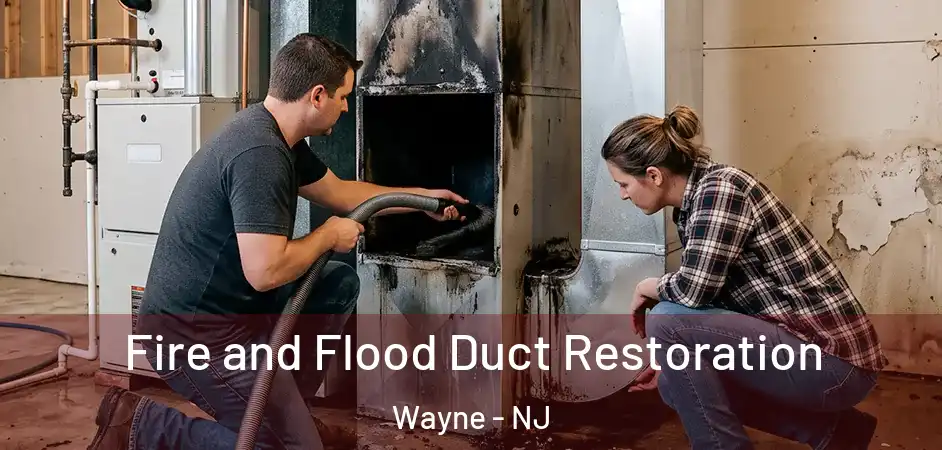 Fire and Flood Duct Restoration Wayne - NJ