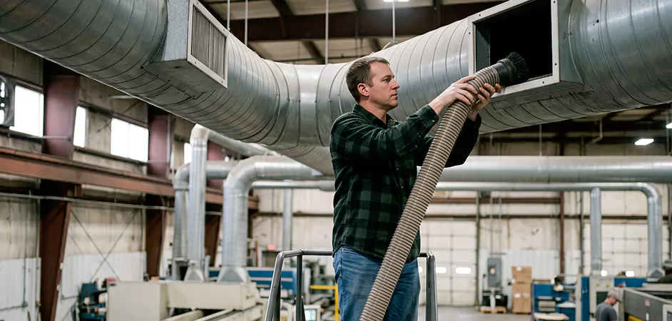 Post-Construction Duct Cleaning in Wayne