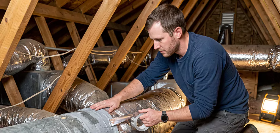Wall Collar and Connection Repair in Wayne