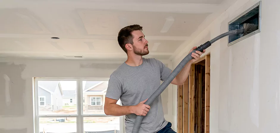 Multifamily New Construction Duct Cleaning in Wayne